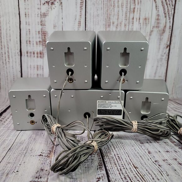 Sony 5 Speaker System SS-SRP700, SS-CNP700, SS-MSP700 surround system speakers - Picture 2 of 16